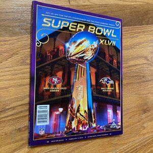 2013 Super Bowl XLVII Game Program